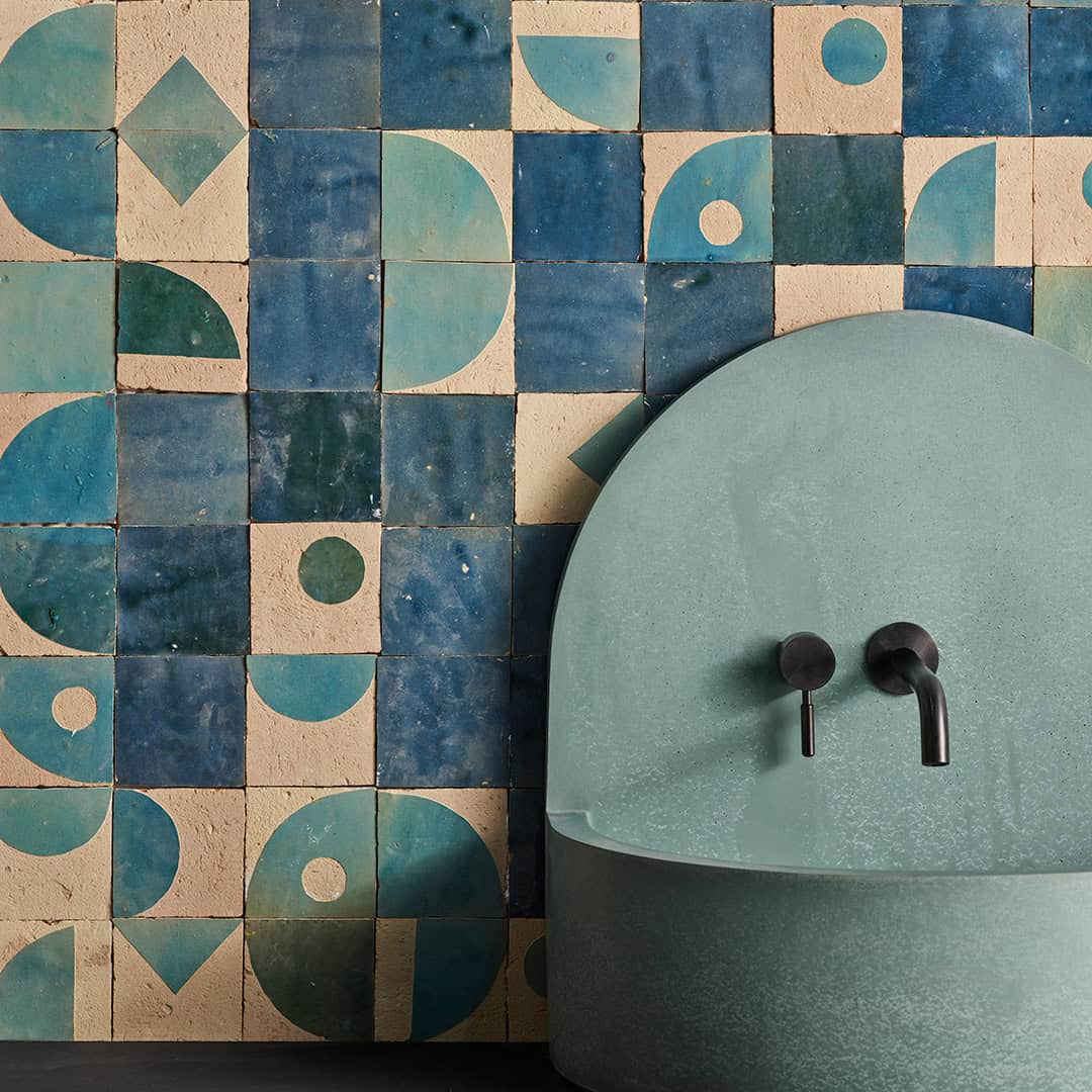 Blue Jean Patterned Zellige - Image 10