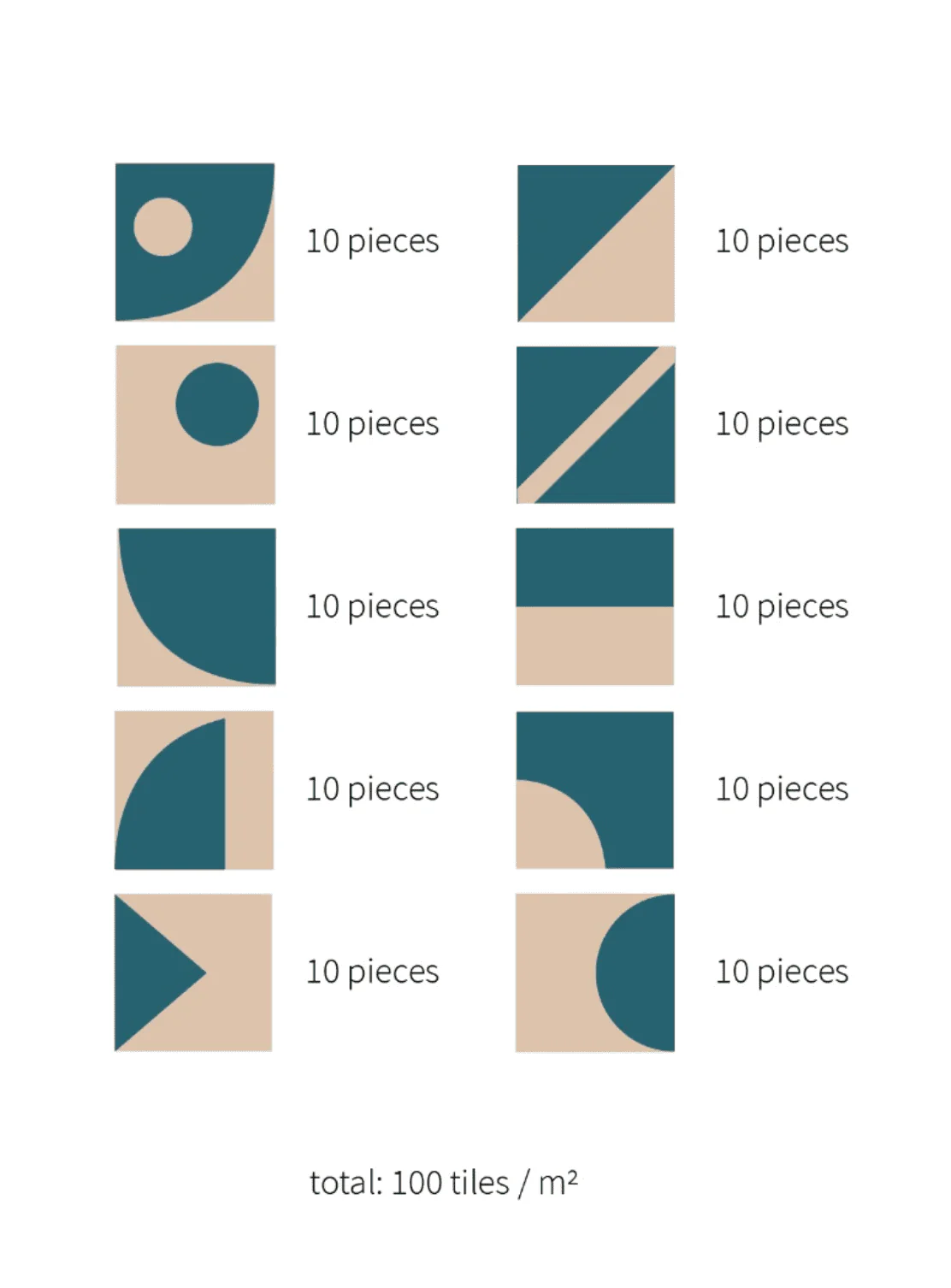Blue Jean Patterned Zellige - Image 11