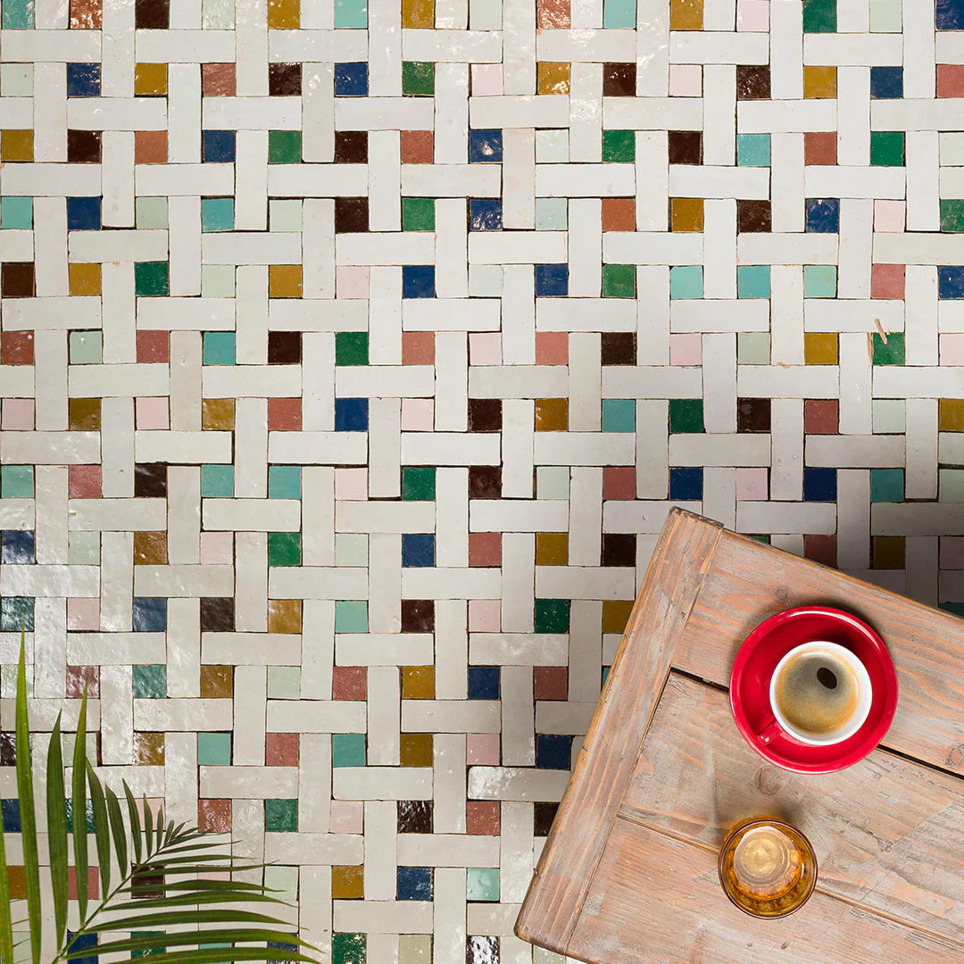 Colourful Mosaic Zellige Squares - Image 3