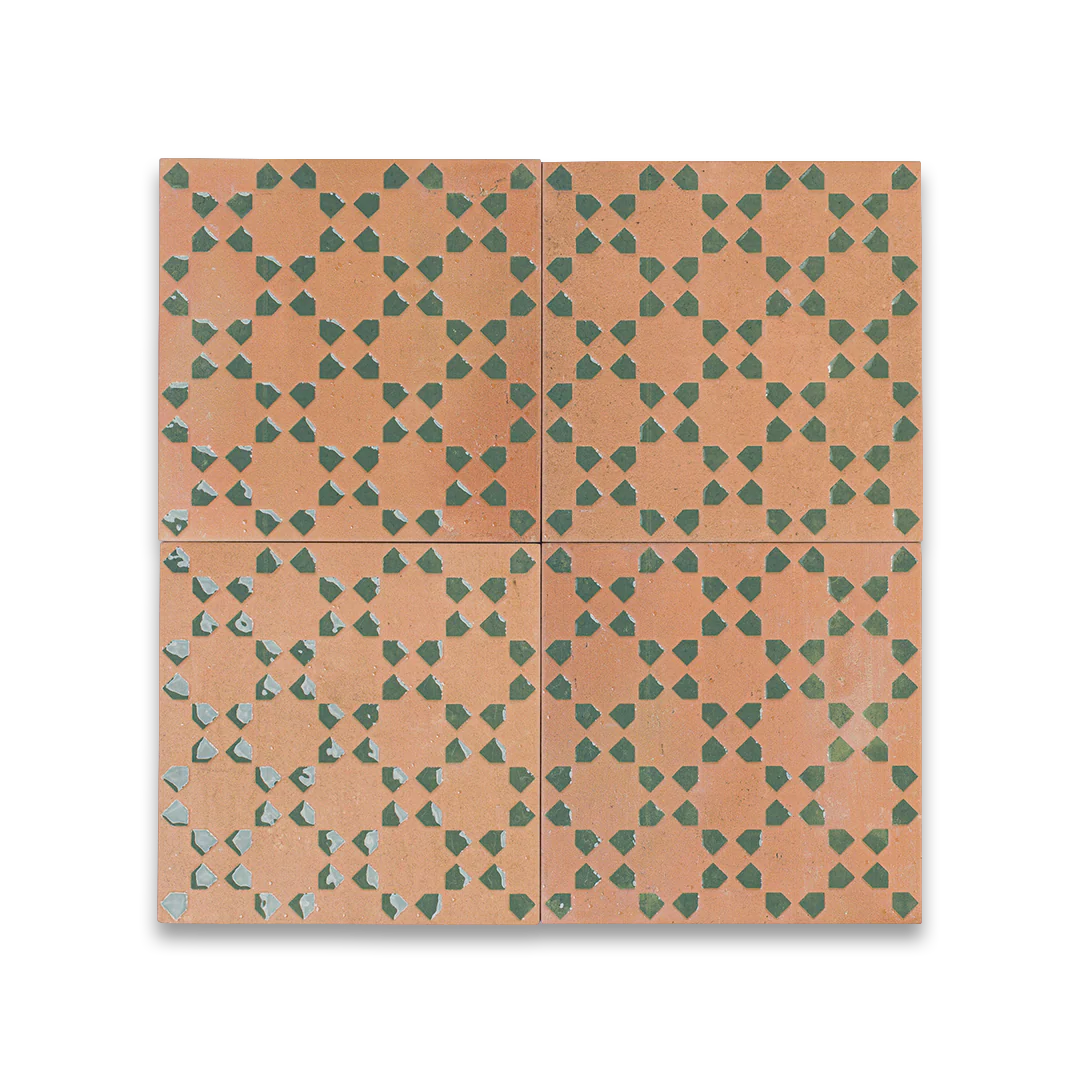 Desert Clay - Forest Green Mosaic - Image 3