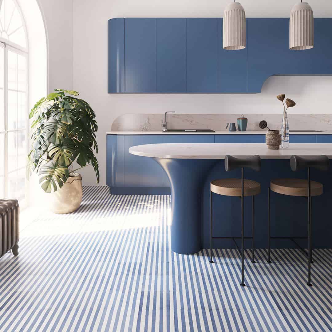 Navy Blue Stripes - Slim Line - Image 3