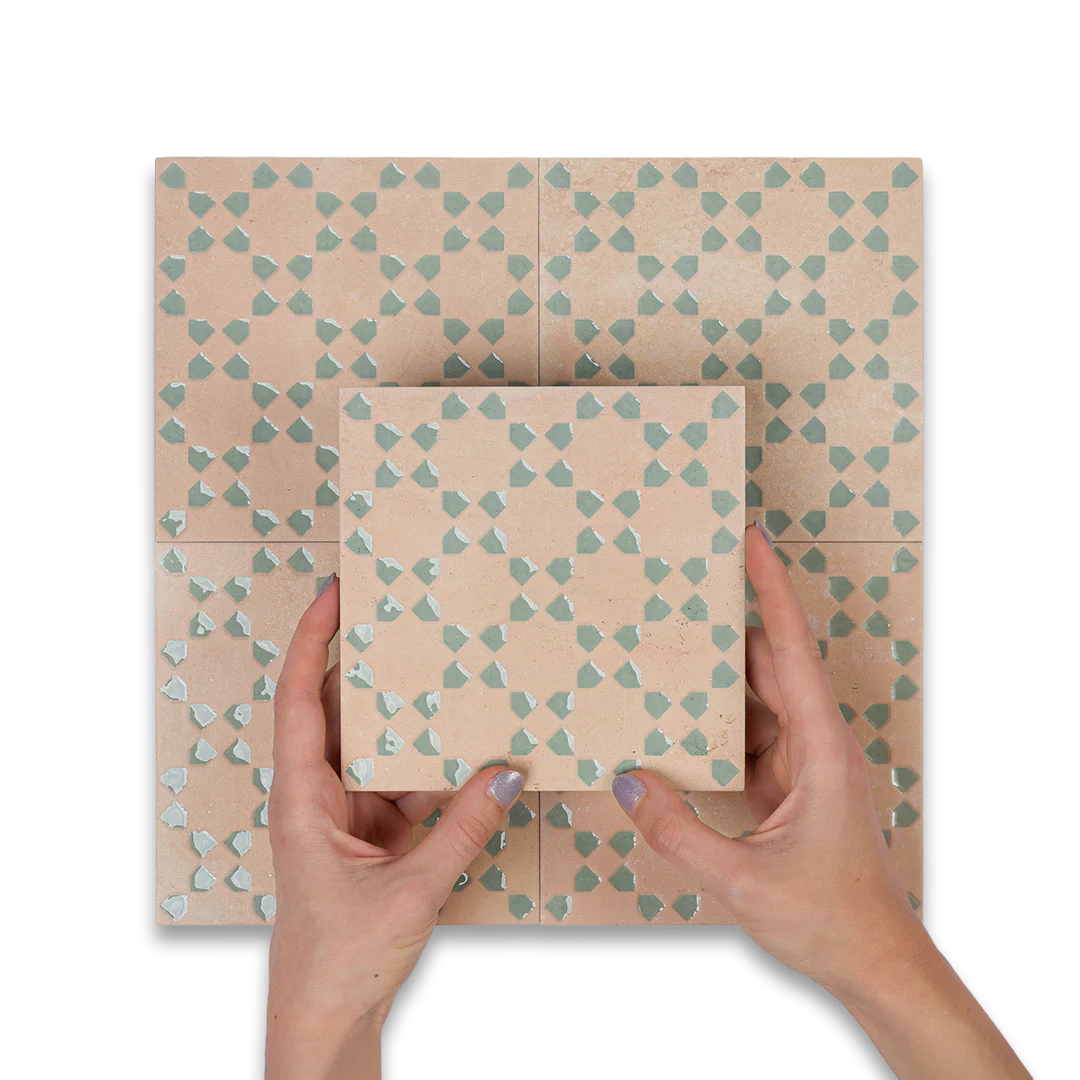 Sandstone-Pale Mint Mosaic - Image 4