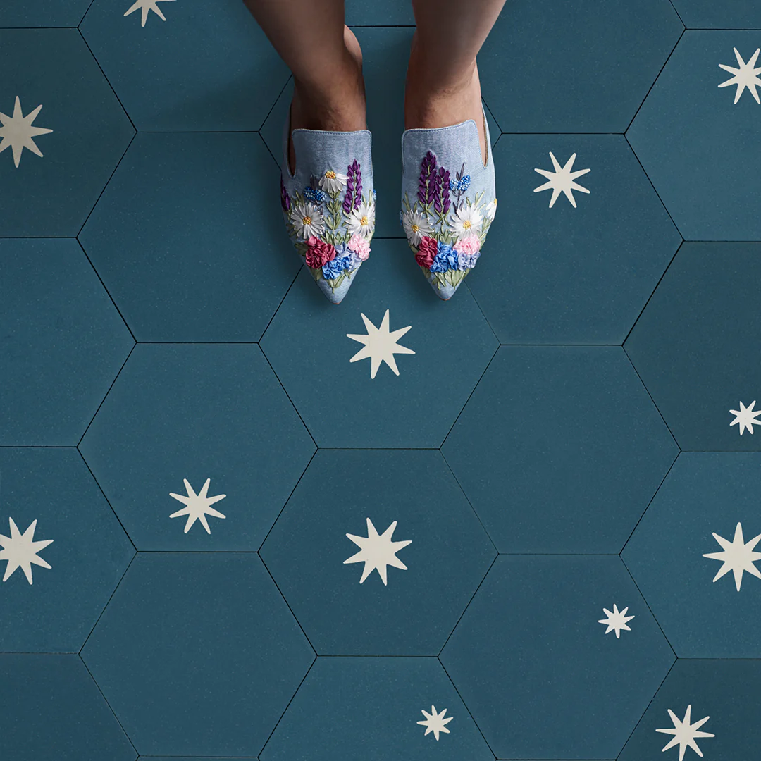 Starry Night Navy Blue - Slim Line - Image 6