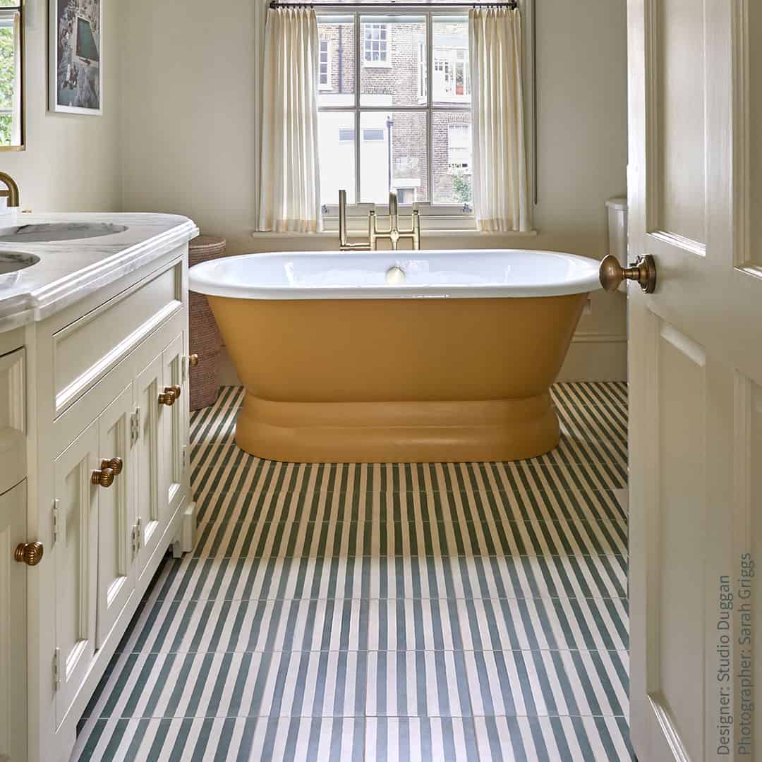 Storm Green Stripes - Slim Line - Image 3