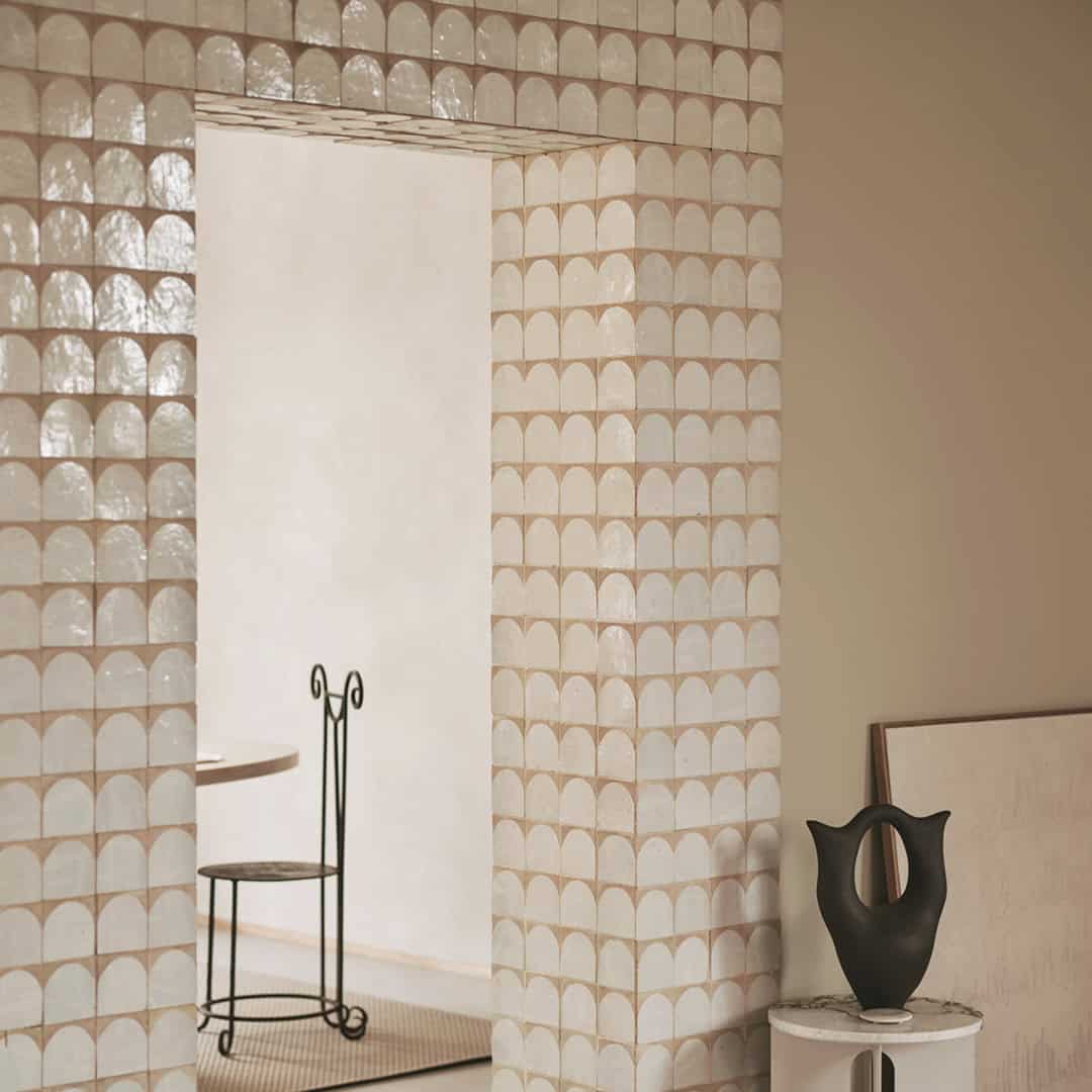 White Arch Terracotta Zellige - Image 3
