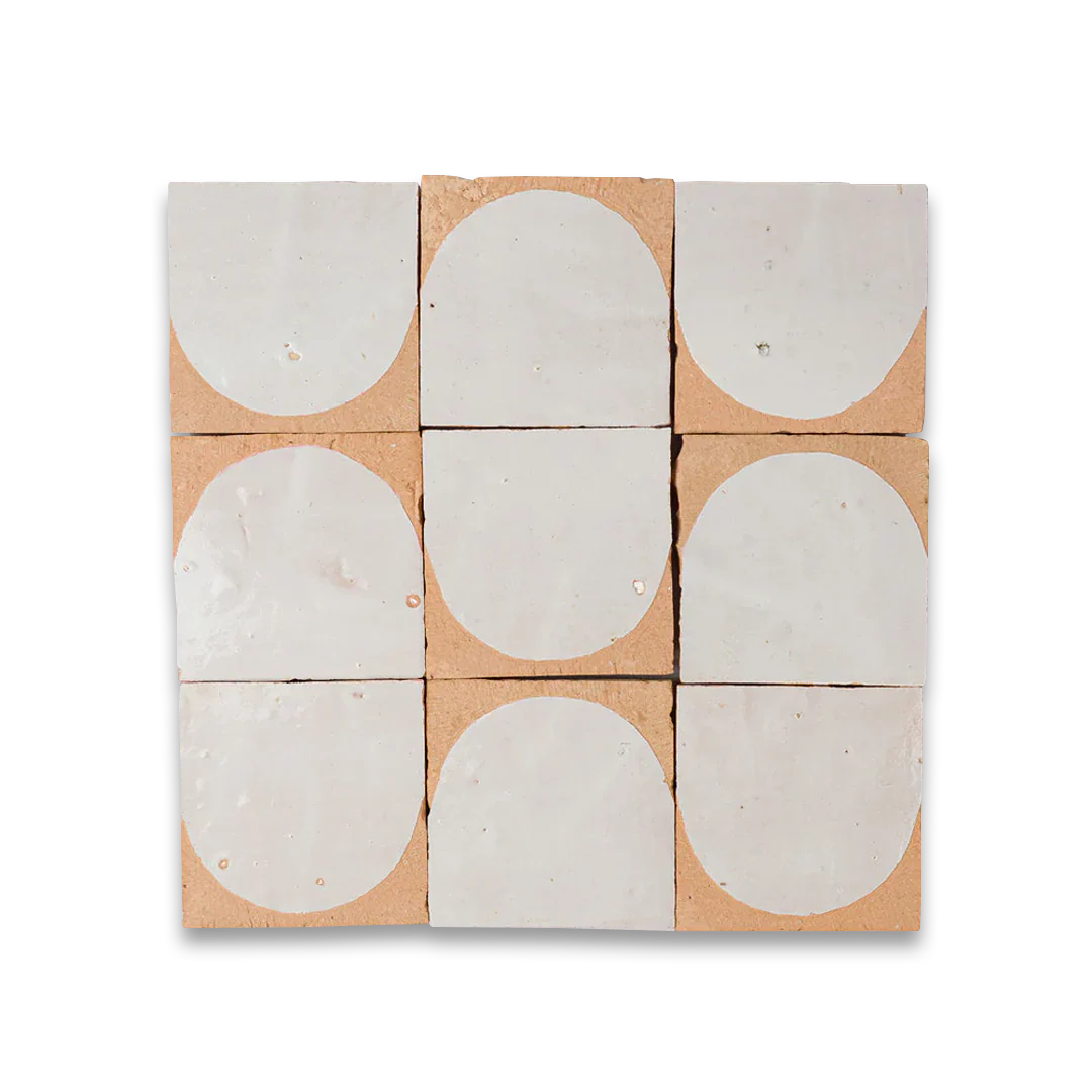 White Arch Terracotta Zellige - Image 8